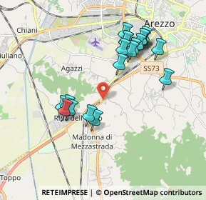 Mappa SP 73, 52100 Arezzo AR, Italia (1.9275)