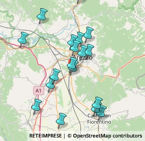 Mappa SP 73, 52100 Arezzo AR, Italia (7.83667)