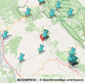 Mappa Via del Lavoro, 06026 Pietralunga PG, Italia (10.8905)