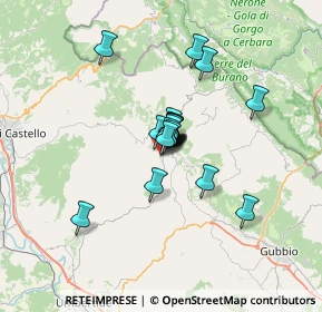 Mappa Via del Lavoro, 06026 Pietralunga PG, Italia (3.9815)