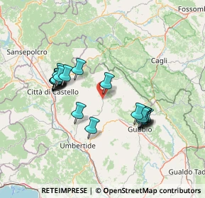 Mappa Via del Lavoro, 06026 Pietralunga PG, Italia (13.864)