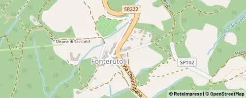 Mappa Castellina in Chianti