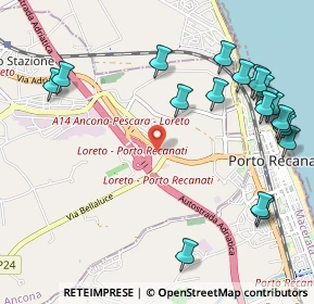 Mappa SS16 km.325, 60025 Loreto AN, Italia (1.36)