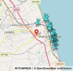 Mappa SS16 km.325, 60025 Loreto AN, Italia (1.71056)