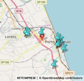 Mappa SS16 Adriatica, 60025 Loreto AN, Italia (1.65909)