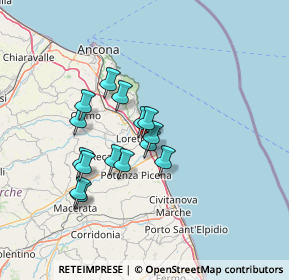 Mappa SS16 km.325, 60025 Loreto AN, Italia (11.356)