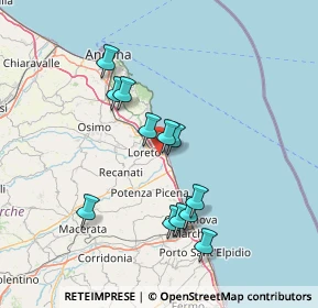 Mappa SS16 km.325, 60025 Loreto AN, Italia (13.37083)