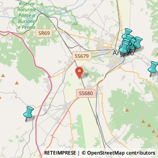 Mappa Localita San Zeno, 52100 Arezzo AR, Italia (6.31833)