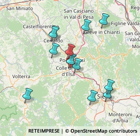 Mappa Località Castiglioni basso, 53036 Poggibonsi SI, Italia (14.6375)