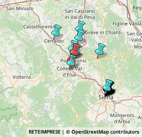 Mappa Località Castiglioni basso, 53036 Poggibonsi SI, Italia (14.618)