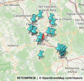 Mappa Località Castiglioni basso, 53036 Poggibonsi SI, Italia (12.6105)