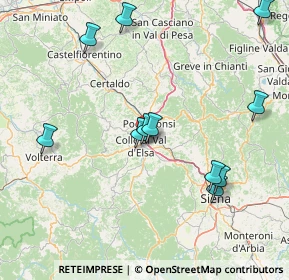 Mappa Località Castiglioni basso, 53036 Poggibonsi SI, Italia (17.68091)