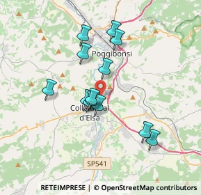 Mappa Località Castiglioni basso, 53036 Poggibonsi SI, Italia (3.07538)