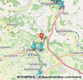 Mappa Località Castiglioni basso, 53036 Poggibonsi SI, Italia (3.685)