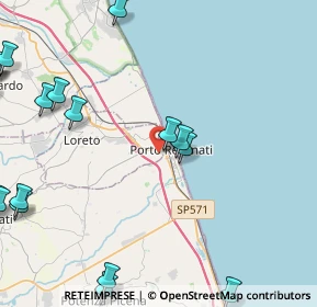 Mappa Via Giovanni Falcone, 60025 Loreto AN, Italia (6.984)