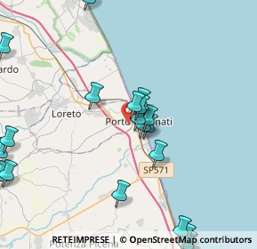 Mappa Via Giovanni Falcone, 60025 Loreto AN, Italia (5.127)