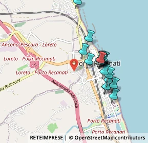 Mappa Via Giovanni Falcone, 60025 Loreto AN, Italia (0.84211)