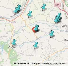 Mappa Via della Pace, 60024 Filottrano AN, Italia (8.921)