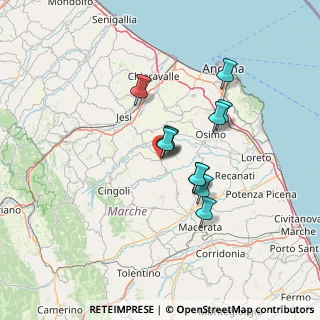 Mappa Via della Pace, 60024 Filottrano AN, Italia (10.42182)