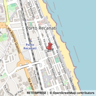 Mappa Corso Giacomo Matteotti, 130, 62017 Porto Recanati, Macerata (Marche)