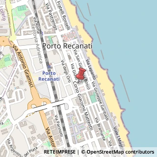 Mappa Corso Giacomo Matteotti, 138, 62017 Porto Recanati, Macerata (Marche)