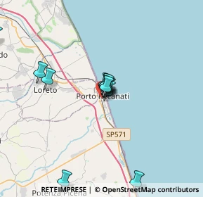 Mappa Via Paolo Sarpi, 62017 Porto Recanati MC, Italia (3.06167)