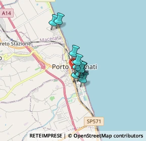 Mappa Via Paolo Sarpi, 62017 Porto Recanati MC, Italia (0.87909)