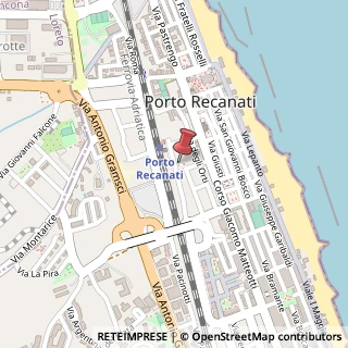 Mappa Via Paolo Sarpi, 26, 62017 Porto Recanati, Macerata (Marche)