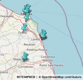 Mappa Via Paolo Sarpi, 62017 Porto Recanati MC, Italia (15.83818)