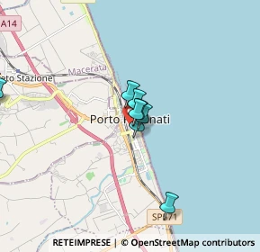 Mappa Via Sarpi, 62017 Porto Recanati MC, Italia (2.285)