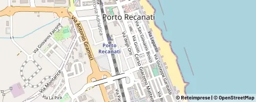 Mappa Recanati