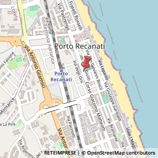 Mappa Corso G.Matteotti, 279, 62017 Porto Recanati, Macerata (Marche)