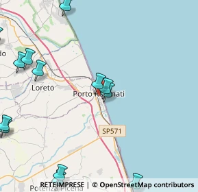 Mappa Via Sarpi, 62017 Porto Recanati MC, Italia (6.49733)
