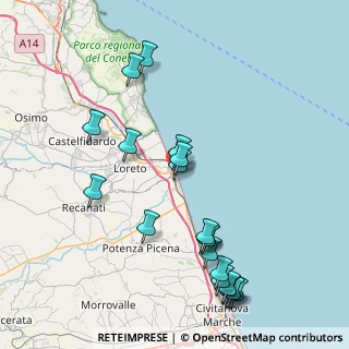 Mappa Degli, 62017 Porto Recanati MC, Italia (9.4285)