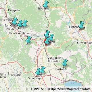Mappa Bivio Olmo, 52100 Arezzo AR, Italia (18.595)