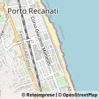 Kaart Porto Recanati