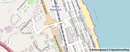 Mappa Recanati