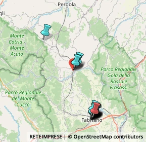 Mappa Via Raffaello Sanzio, 60041 Sassoferrato AN, Italia (9.0415)