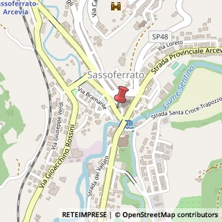 Mappa Piazza Antonio Gramsci, 8, 60041 Sassoferrato, Ancona (Marche)