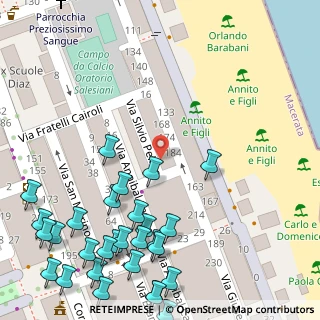 Mappa Via G. Garibaldi, 62017 Porto Recanati MC, Italia (0.08966)