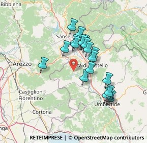 Mappa 06010 Monte Santa Maria Tiberina PG, Italia (12.16579)