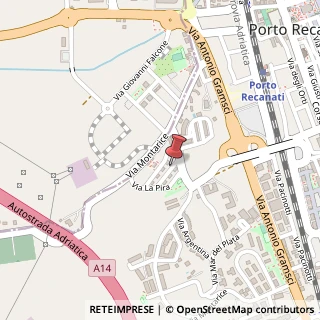 Mappa Via Franco Foschi, 6, 62017 Porto Recanati, Macerata (Marche)