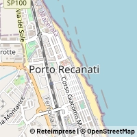 地図 Porto Recanati