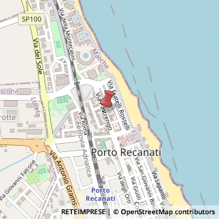 Mappa Via Pastrengo, 33, 62017 Porto Recanati, Macerata (Marche)