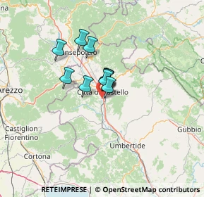 Mappa Via S. Paterniano, 06012 Città di Castello PG, Italia (7.26455)