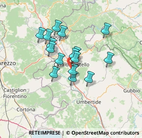 Mappa Via S. Paterniano, 06012 Città di Castello PG, Italia (10.695)