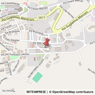 Mappa Via Tebaldini, 6, 60025 Loreto, Ancona (Marche)