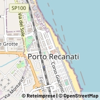 Mapa Porto Recanati