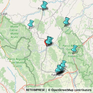 Mappa Via G. Leopardi, 60041 Sassoferrato AN, Italia (9.174)