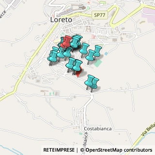 Mappa Via Toscana, 60025 Loreto AN, Italia (0.31379)